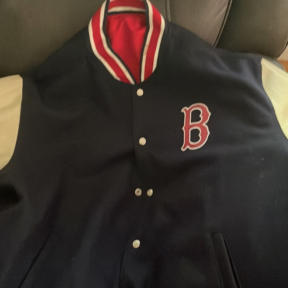 RedSox leather jacket - Picture 3 of 5